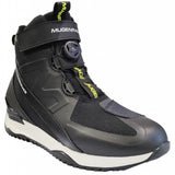 MUGENRACE BOT-MNR-2461 Botas de moto Stopee Negro/Amarillo Fluo 