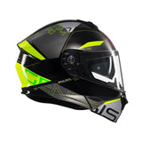 MT Genesis Atempo Motorcycle Modular Helmets Fluo