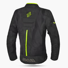 Shua Gravity Mesh Lady Jacket Black/Fluor Yellow front