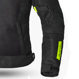 Shua Gravity Mesh Lady Jacket Black/Fluor Yellow cuffs