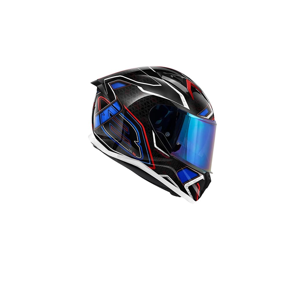 GIVI 508 MYSTICAL FULL FACE MOTORCYCLE HELMET BLACK RED BLUE