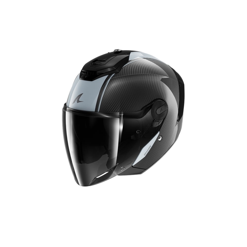 Shark RS JET CARBON MOTORCYCLE OPEN FACE HELMET CARBON ANTHRACITE