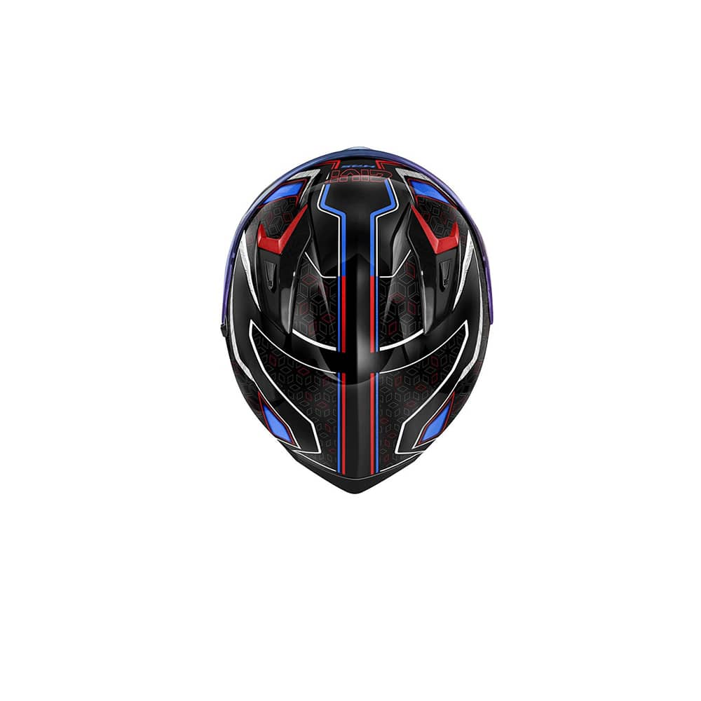 GIVI 508 MYSTICAL FULL FACE MOTORCYCLE HELMET BLACK RED BLUE