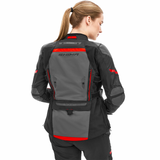 SHIMA DUNE LADY TOURING MOTORCYCLE TEXTILE JACKET RED