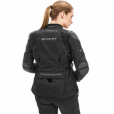 SHIMA DUNE LADY MOTORCYCLE TEXTILE JACKET BLACK