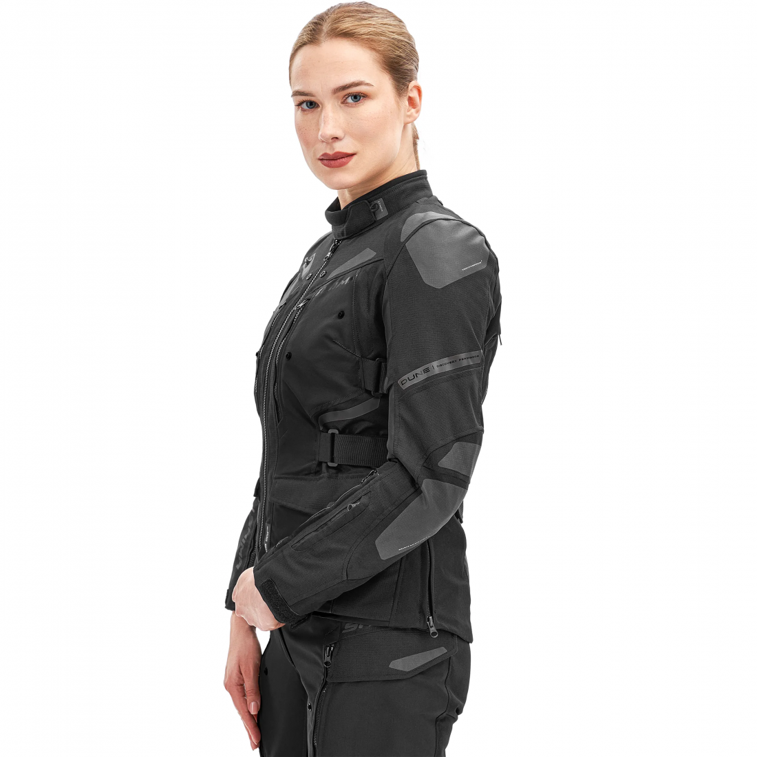 SHIMA DUNE LADY MOTORCYCLE TEXTILE JACKET BLACK