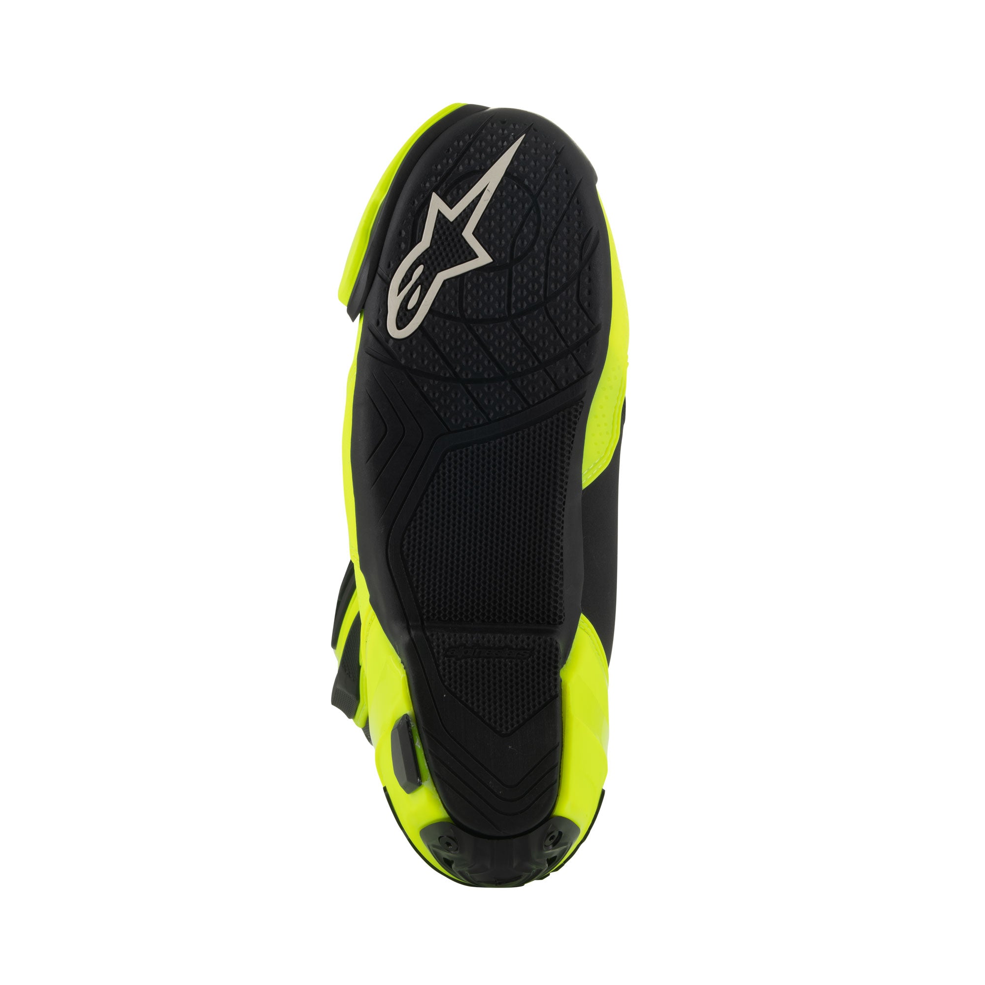 Alpinestars Supertech R Vented Man Motorcycle Racing Boot Yellow Fluo Black 