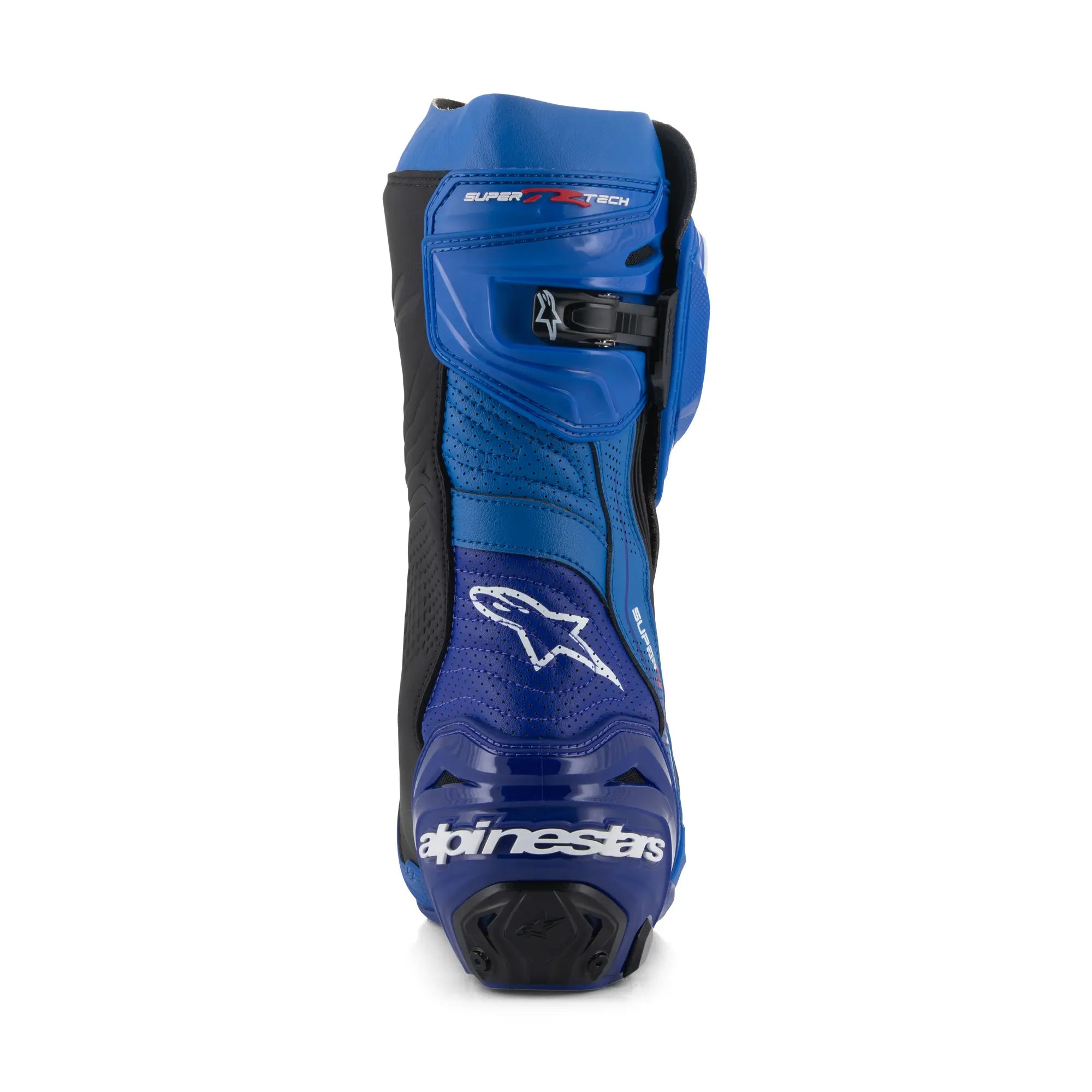 Alpinestars Supertech R Vented Man Motorcycle Racing Boot Blue Black