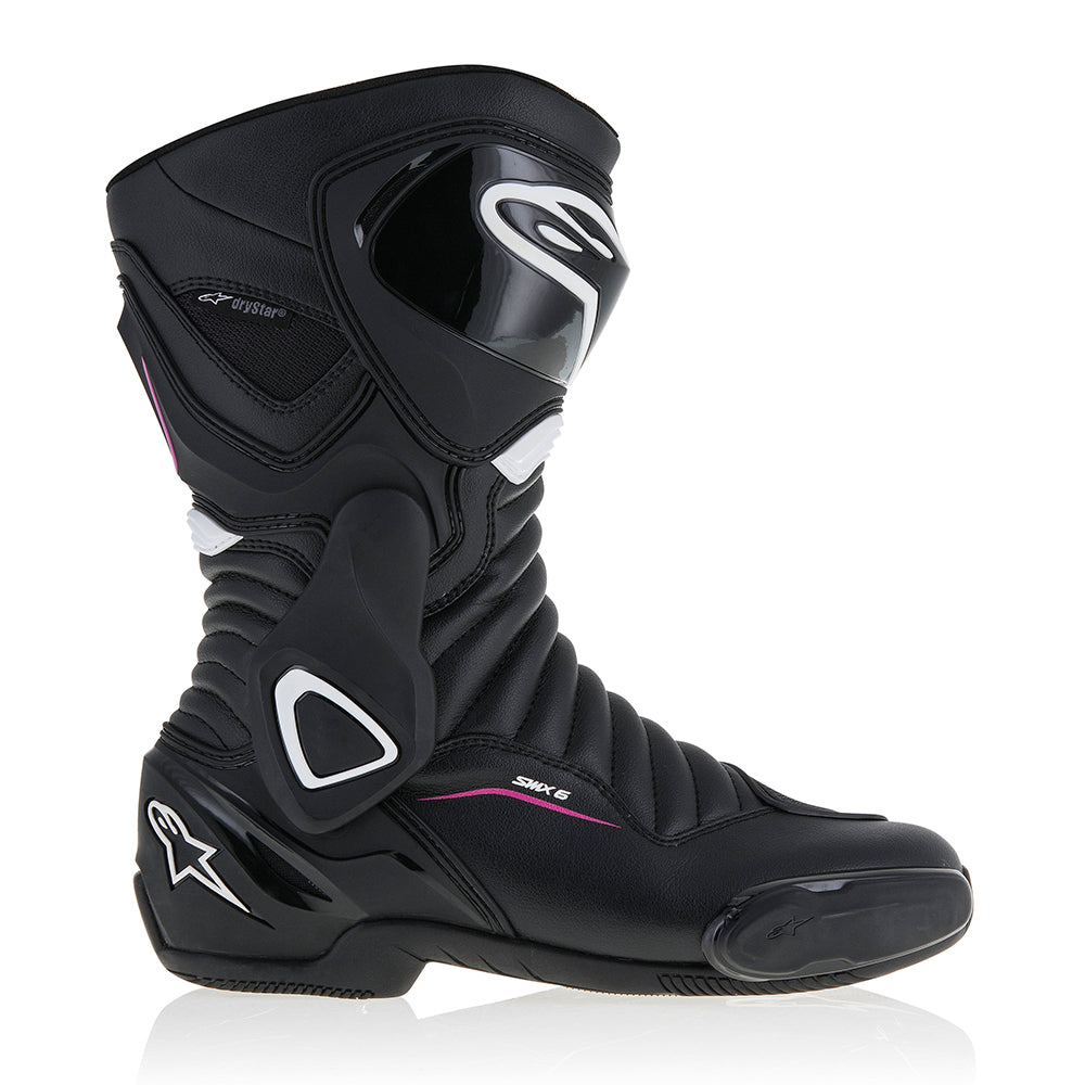 Alpinestars Stella SMX-6 V2 Drystar Women’s Motorcycle Boots Pink White