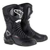 Alpinestars Stella SMX-6 V2 Drystar Women’s Motorcycle Boots Pink White