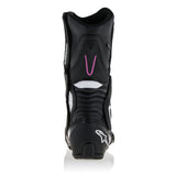 Alpinestars Stella SMX-6 V2 Drystar Women’s Motorcycle Boots Pink White