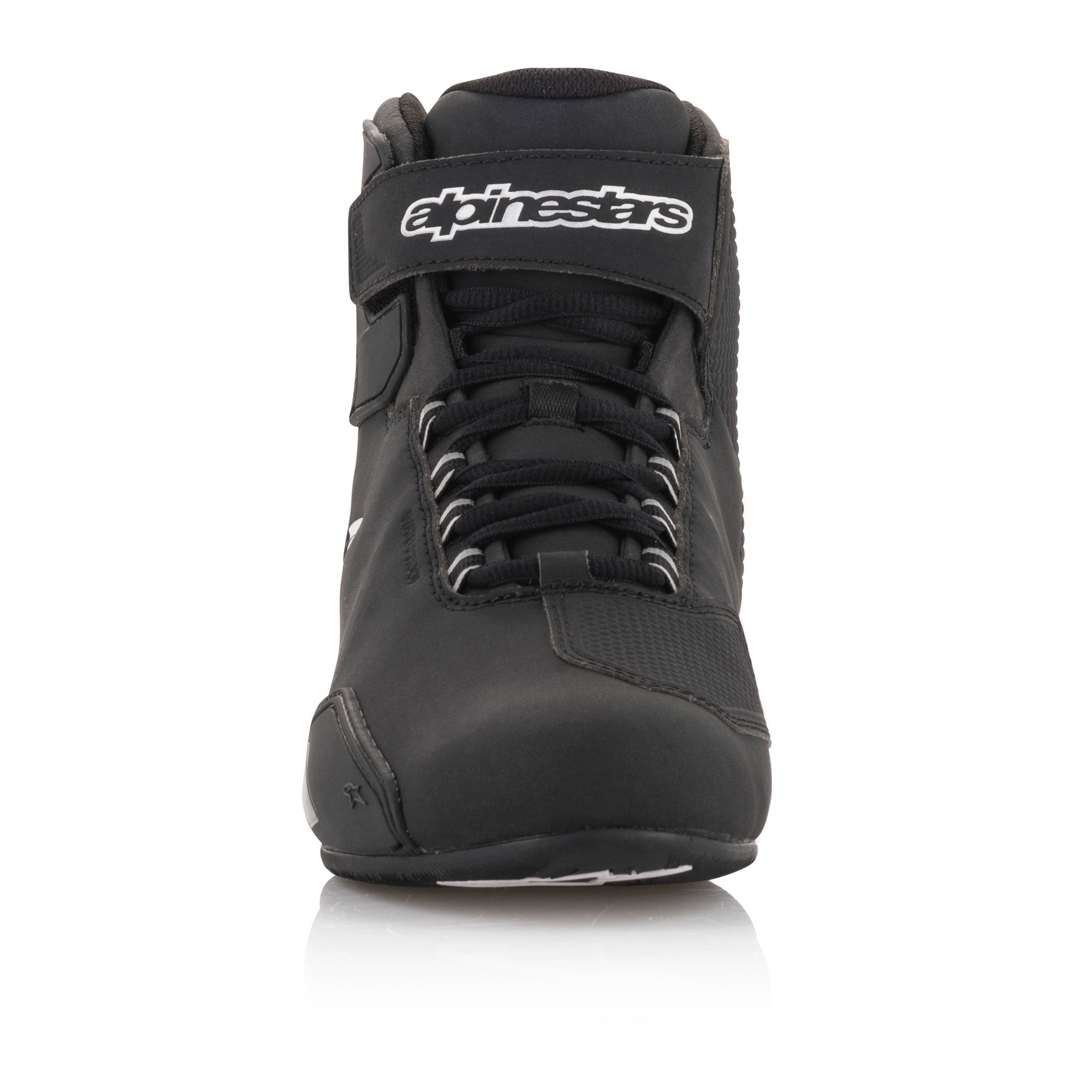 Alpinestars Stella Sektor Women’s Lightweight Motorcycle Boot Black Silver 