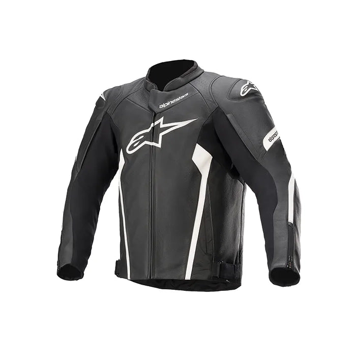 Alpinestars Faster V2 Sport Motorcycle Jacket Black White 