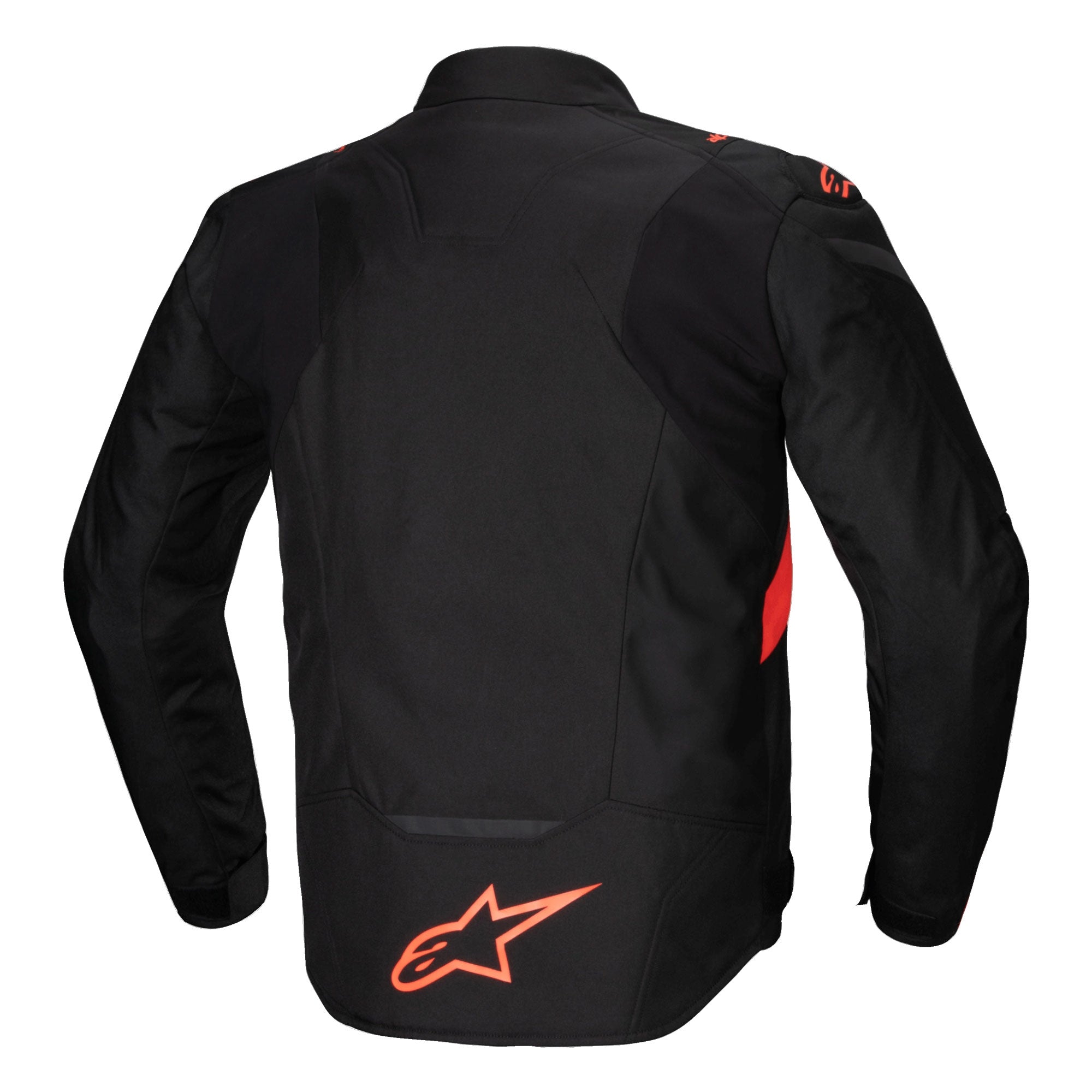 Alpinestars T-Jaws V4 Waterproof Motorcycle Jacket Black Red Fluo 