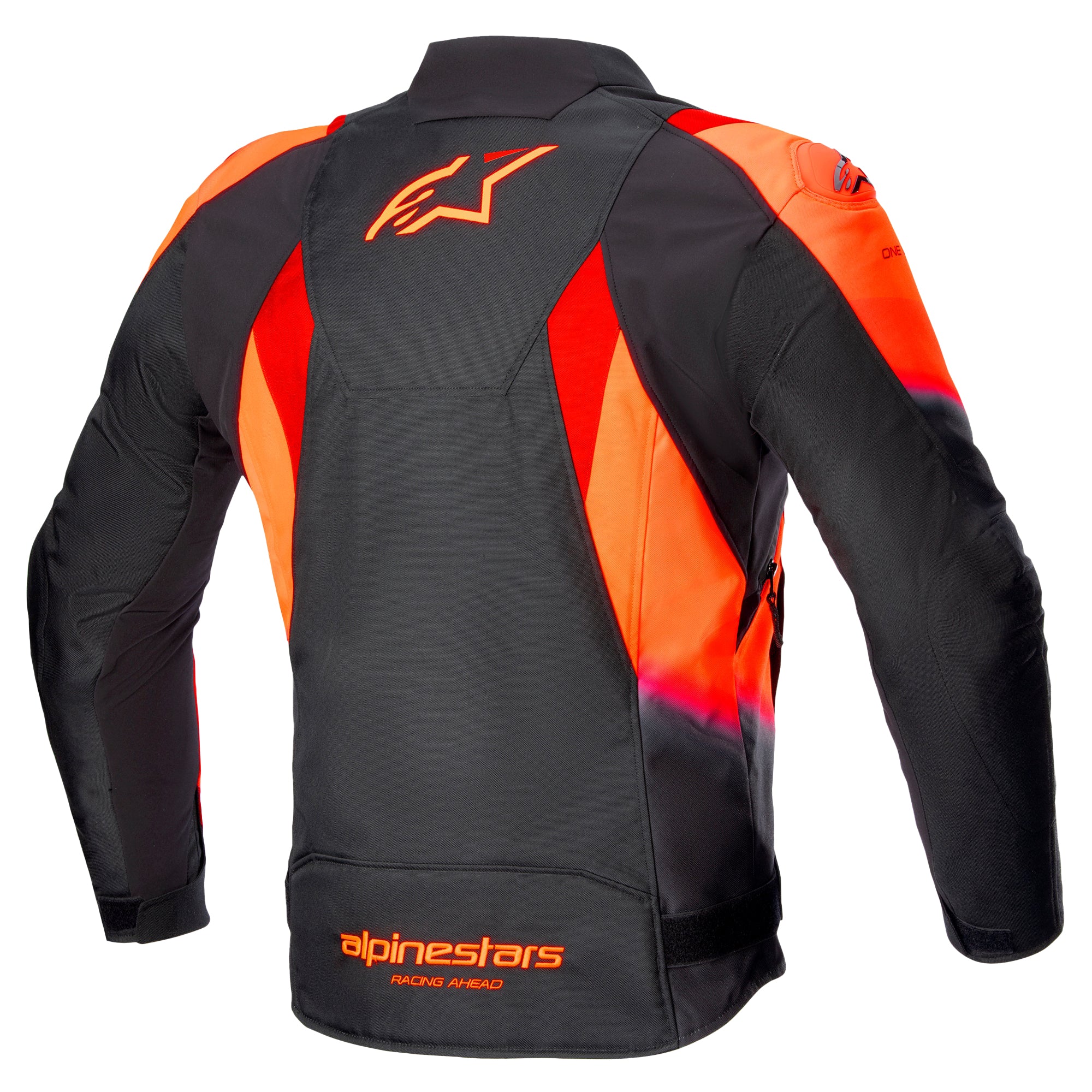 Alpinestars T-SP 1 V2 Men’s Motorcycle Jacket Black Red Fluo