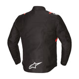 Alpinestars T-SPS V2 Sports Motorcycle Jacket Black White Red Fluo