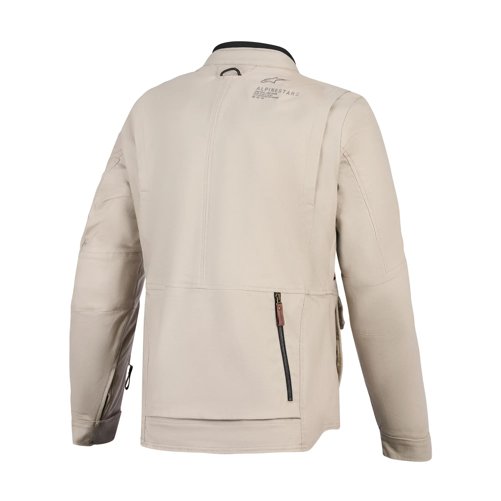 Alpinestars Borrego Drystar Men’s Adventure Motorcycle Jacket Warm Grey 