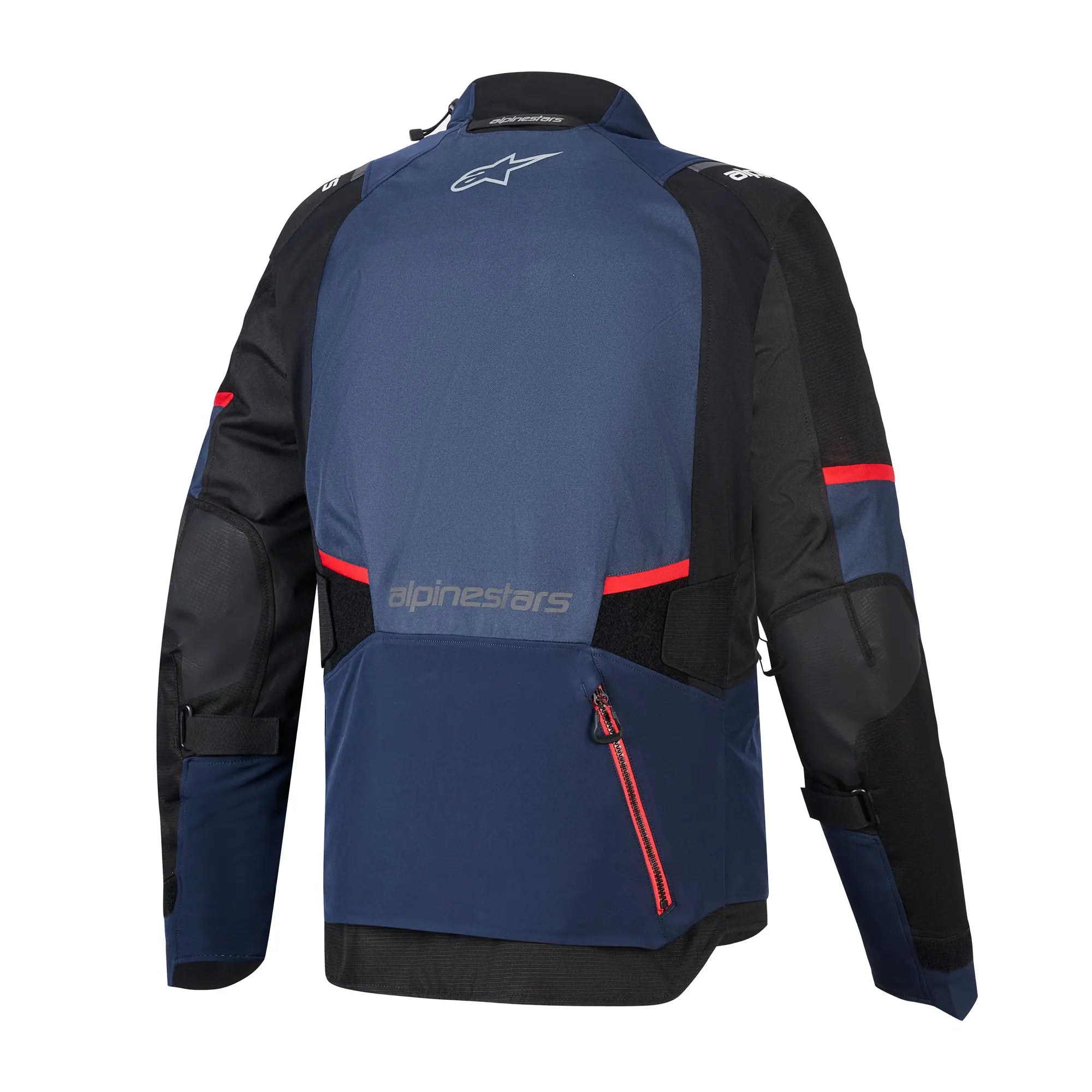 Alpinestars Andes V4 Drystar Adventure Men’s Motorcycle Jacket Navy Indigo Black