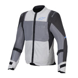 Alpinestars ST-2 Air Men’s Adventure Motorcycle Jacket Black Ice Grey Dark Grey