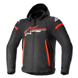 Alpinestars Zaca Textile Motorcycle Jacket Black Bright Red White