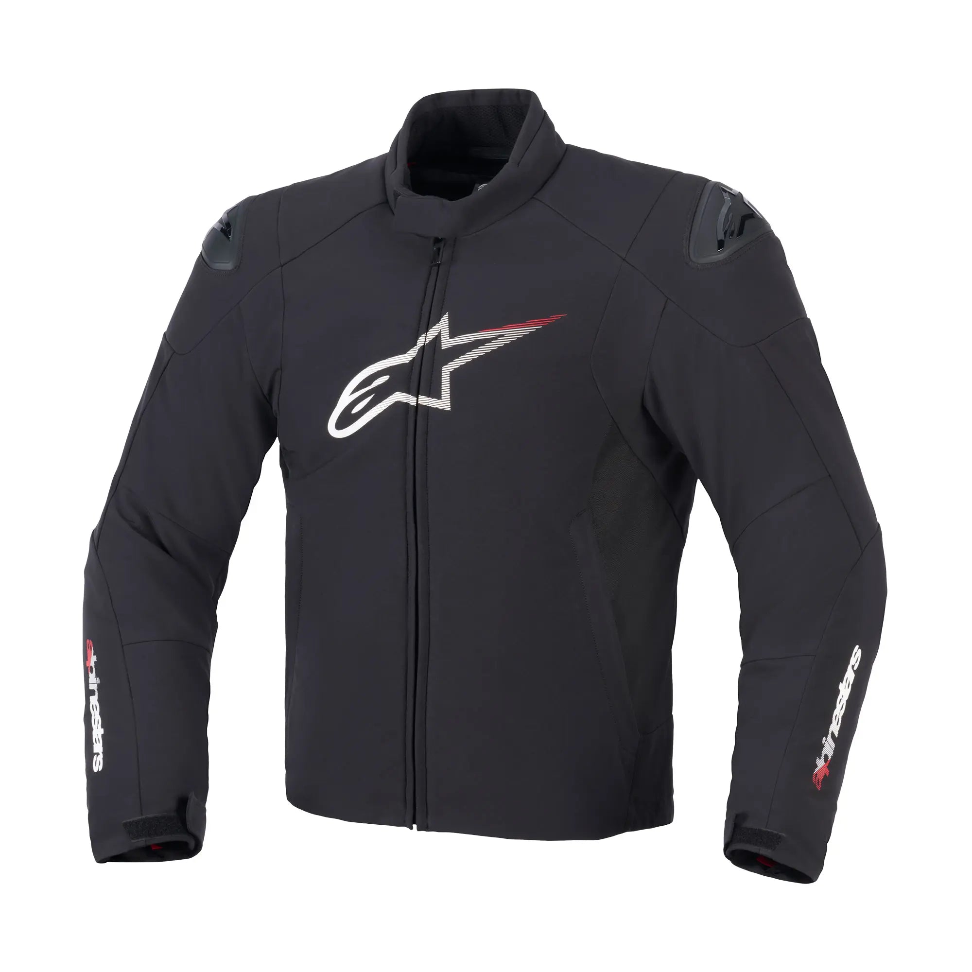 Alpinestars SMX Touring Men Motorcycle Jacket Black White Bright Red 