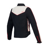 Alpinestars Stella T-Dyno WR Women’s Textile Motorcycle Jacket Black Ecru Bright Red 