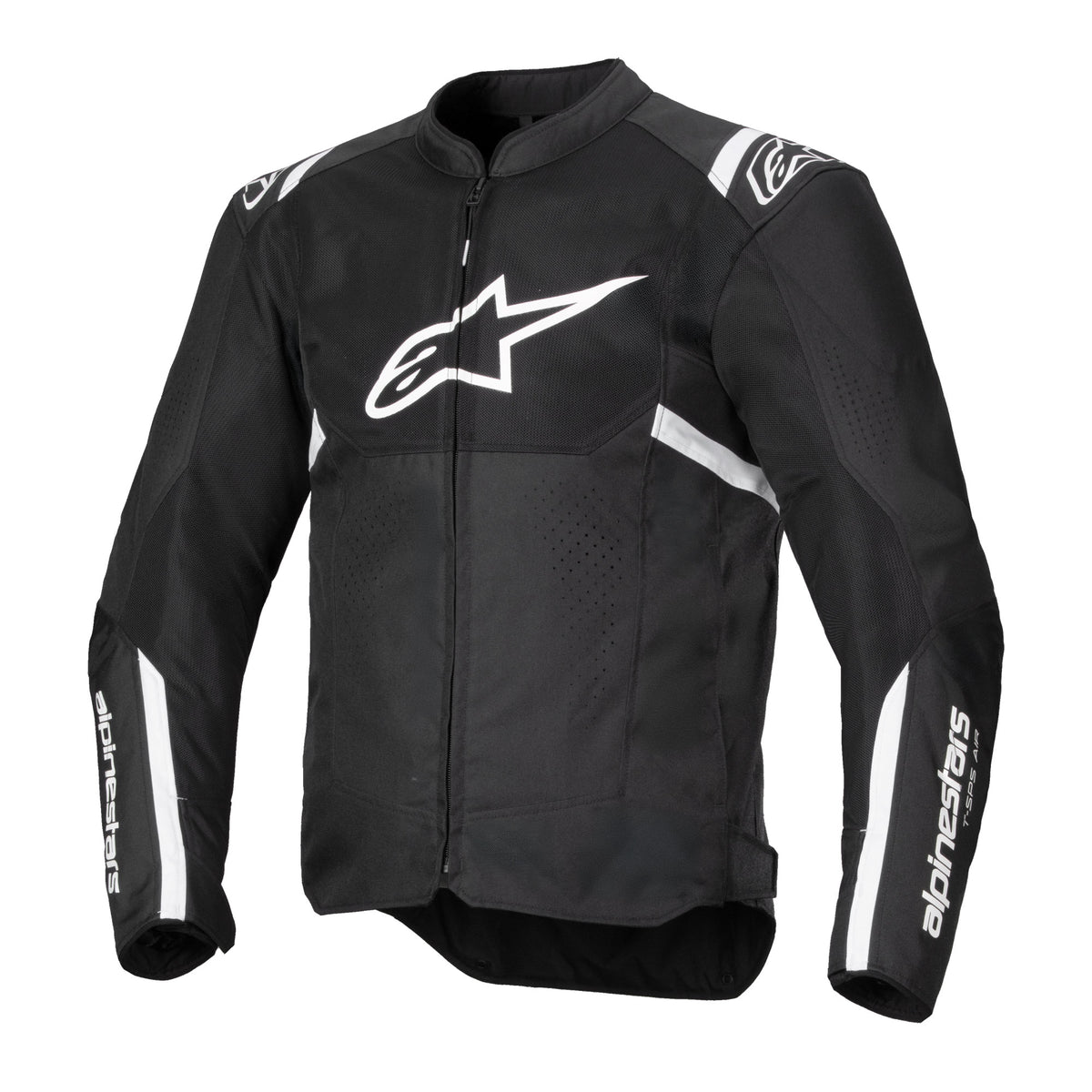 Alpinestars T-SPS Air V2 Men’s Touring Motorcycle Jacket Black White 