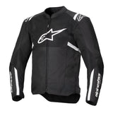 Alpinestars T-SPS Air V2 Men’s Touring Motorcycle Jacket Black White 