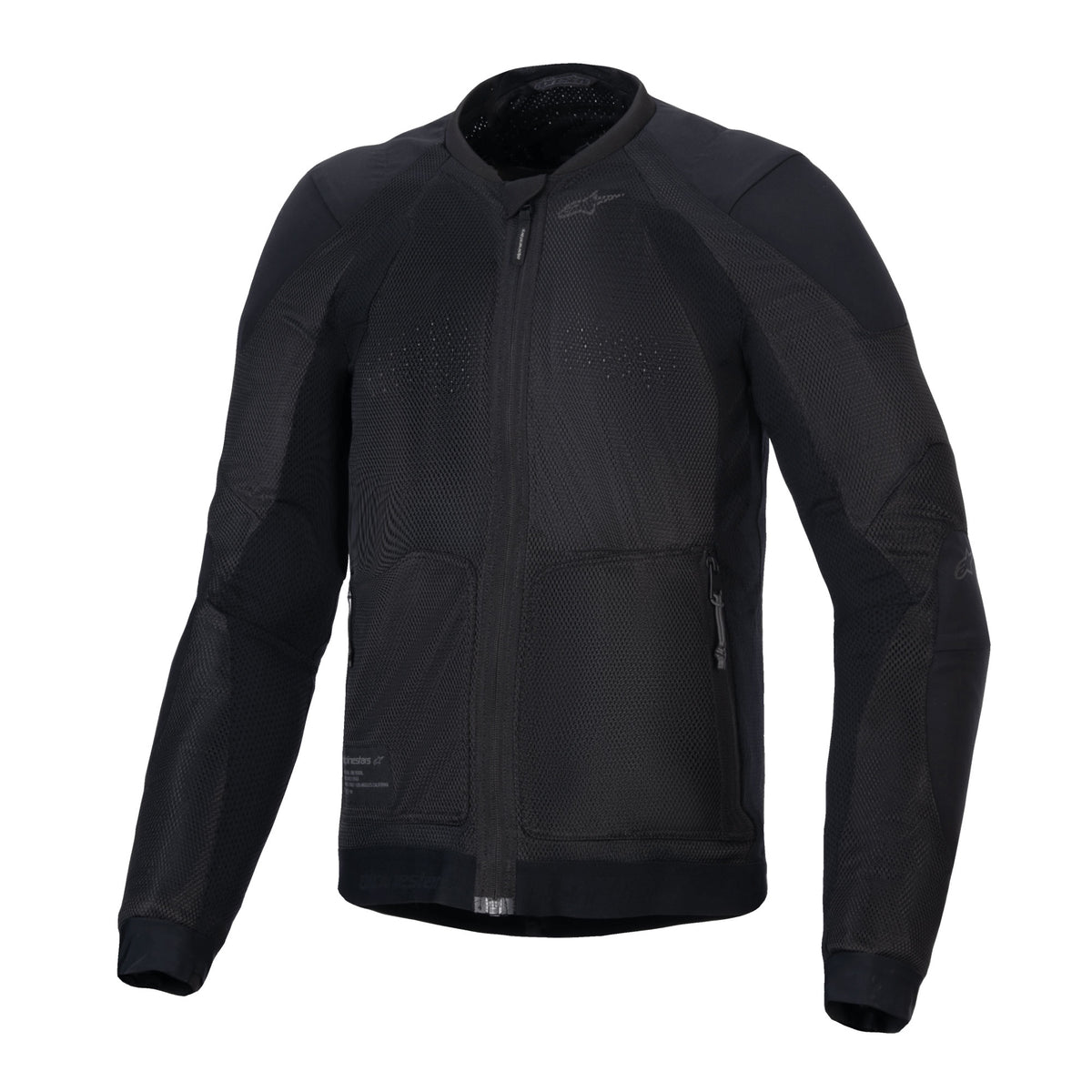 Alpinestars Troop-Air Men’s Mesh Motorcycle Jacket Black 
