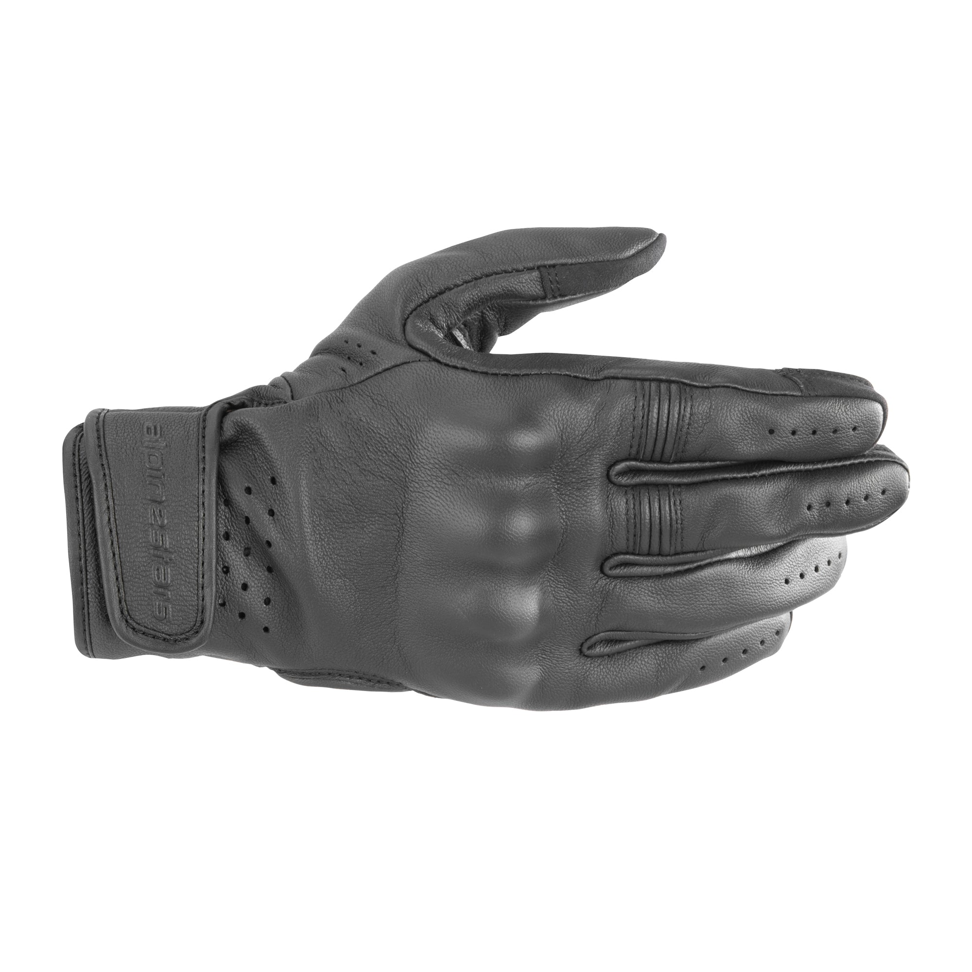 Alpinestars Stella Dyno Leather Motorcycle Women’s Gloves Black 