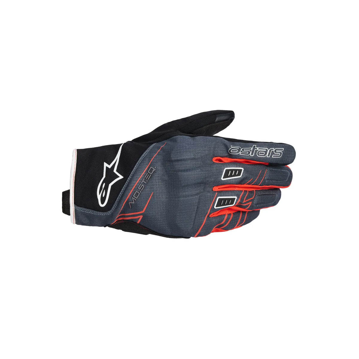 Alpinestars Moblast Waterproof Men’s Urban Motorcycle Gloves Black Anthracite Orange 