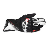 Alpinestars SP-3 Men’s Motorcycle Sport Gloves Black White Red Fluo
