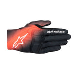 Alpinestars Reef V2 Men’s Motorcycle Gloves Mid Grey Black Red Fluo White