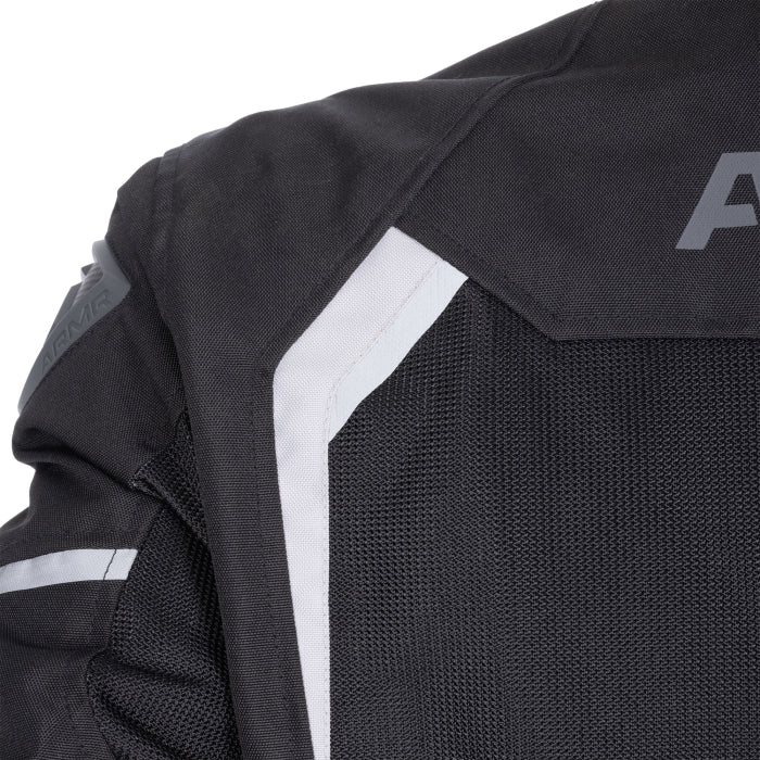 ARMR Eyoshi Air 3.0 Men‘s Motorcycle Summer Jacket Black Light Grey