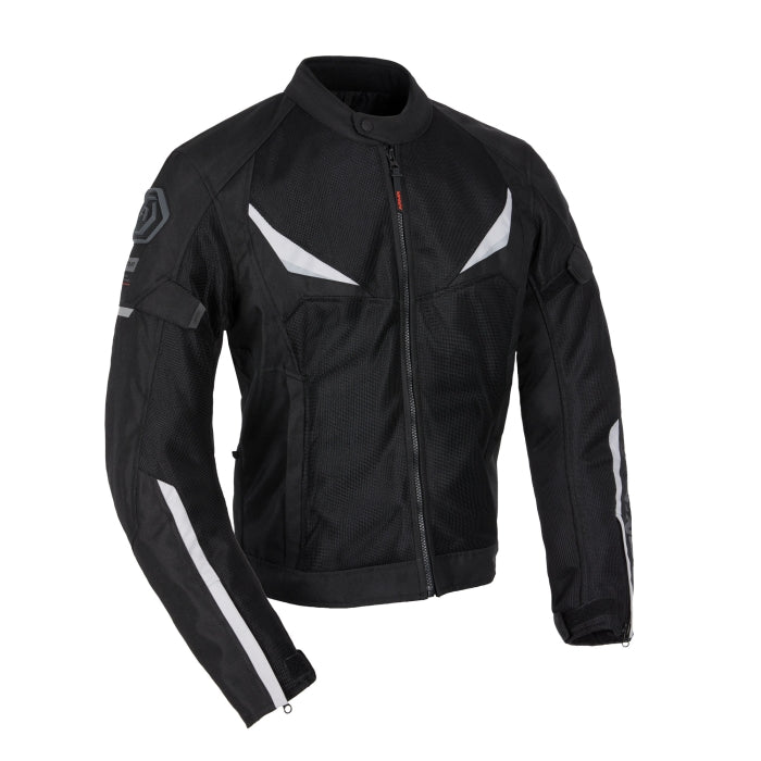 ARMR Eyoshi Air 3.0 Men‘s Motorcycle Summer Jacket Black Light Grey