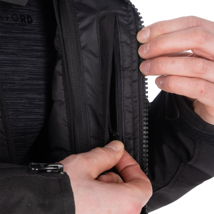 ARMR Kumaji 3.0  Waterproof Men’s Motorcycle Jacket Black