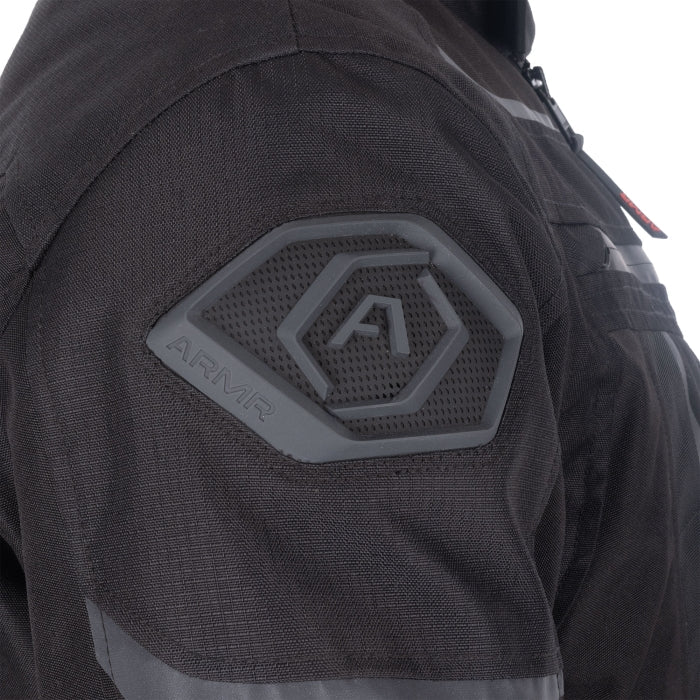 ARMR Kumaji 3.0  Waterproof Men’s Motorcycle Jacket Black 