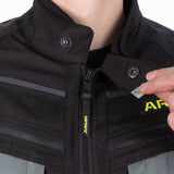 ARMR Kumaji 3.0  Waterproof Men’s Motorcycle Jacket Black Green Fluo