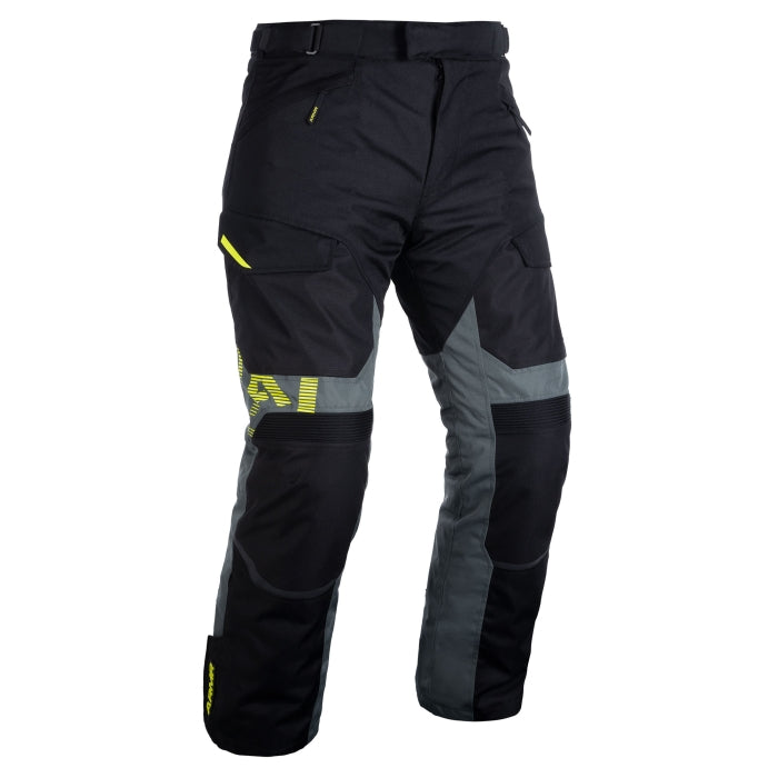 ARMR Kumaji 3.0 Waterproof  Men’s Motorcycle Pants Black Green Fluo Yellow maximomoto.uk!