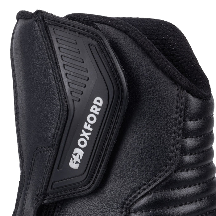 Oxford Code 1.0 Mid Dry2Dr  Men’s Waterproof Motorcycle Boots Black / White 