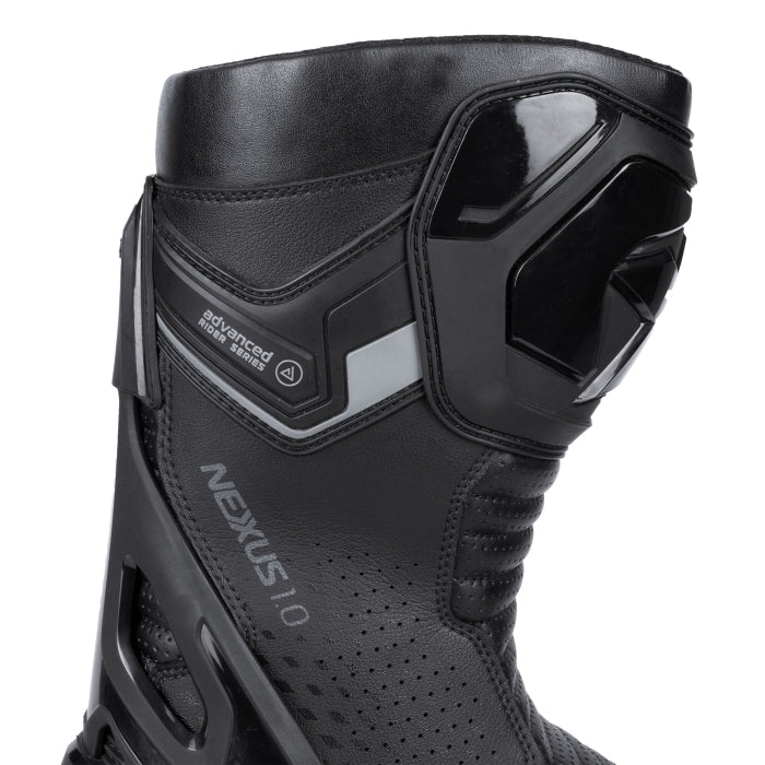 Oxford Nexus 1.0 Air Rider Gear Men’s Motorcycle Boot Stealth Black