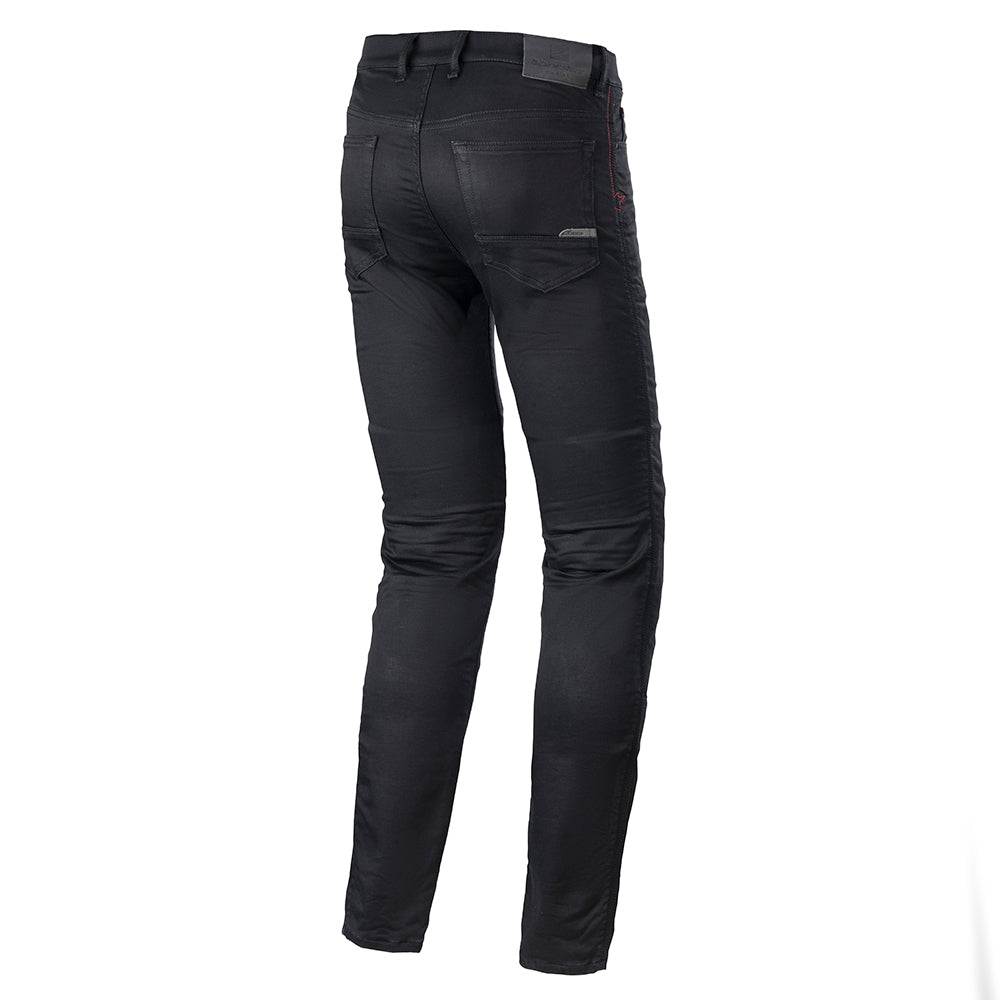 Alpinestars Cerium Tech-Stretch Motorcycle Denim Pants Denim Black Rinse