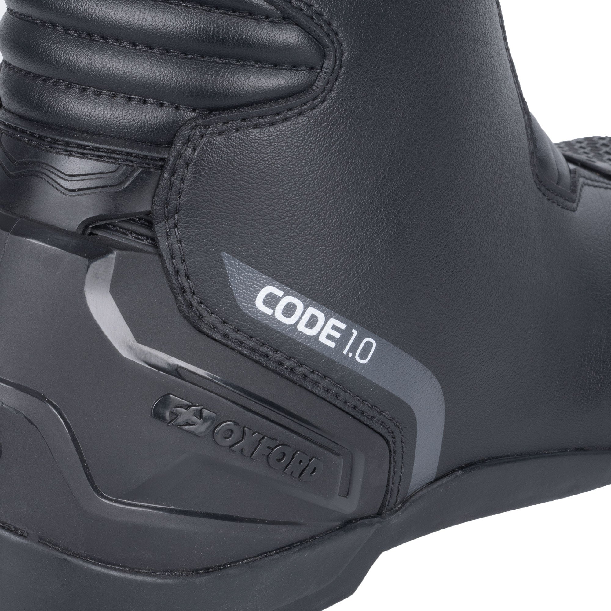 Oxford Code 1.0 DRY2DRY MS Motorcycle Boot Black