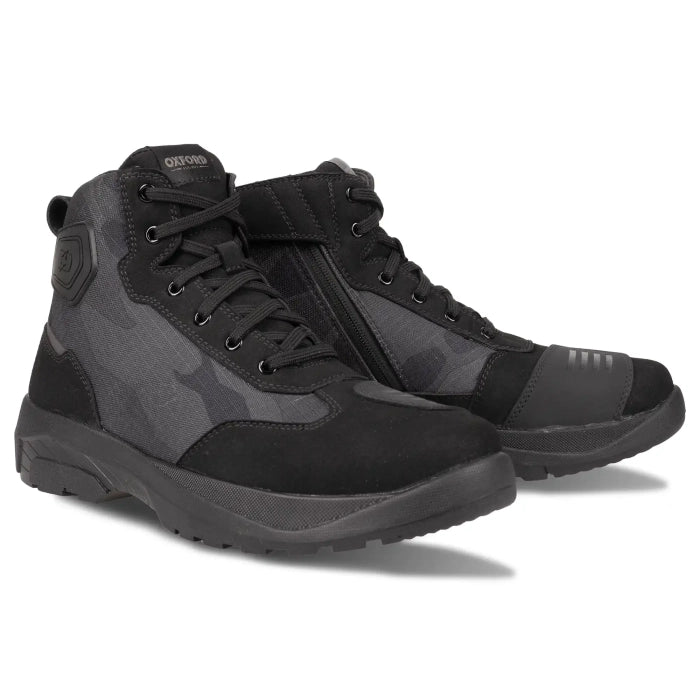 Oxford Ravine Dry2Dry Men Motorcycle Urban Boots Black