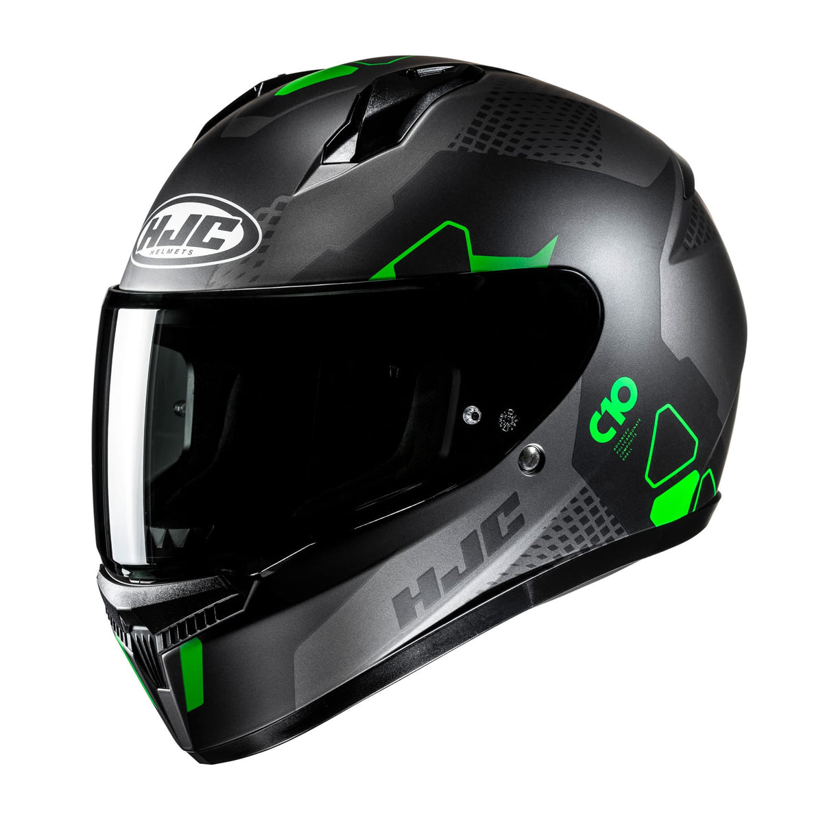 HJC C10 Aspa Full-Face Motorbike off-road Helmet – Green 