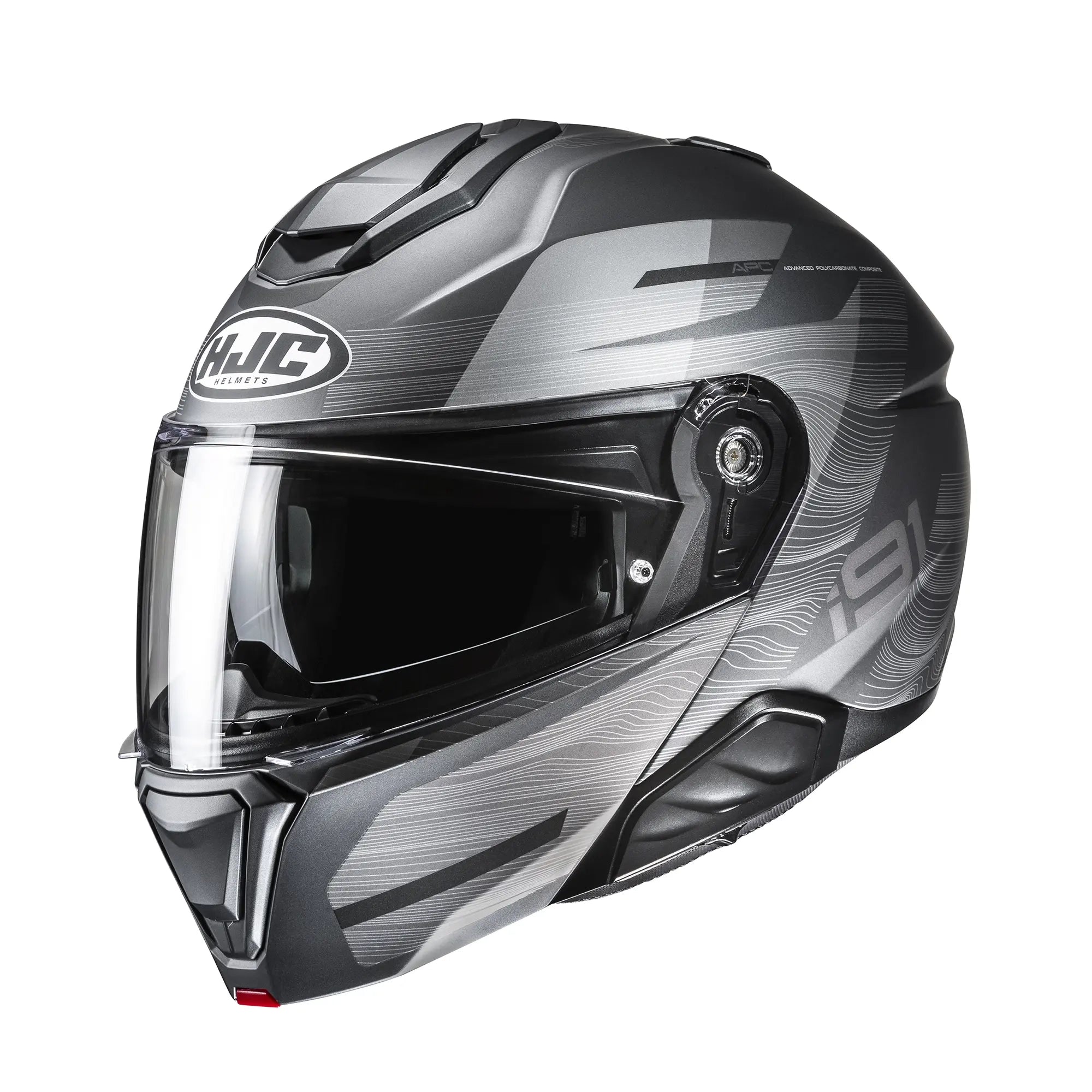 HJC I91 Dusk MC5SF Motorcycle Modular Helmet Black
