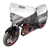 Oxford Umbratex Compact Waterproof Motorcycle Cover Black Silver maximomoto.uk!