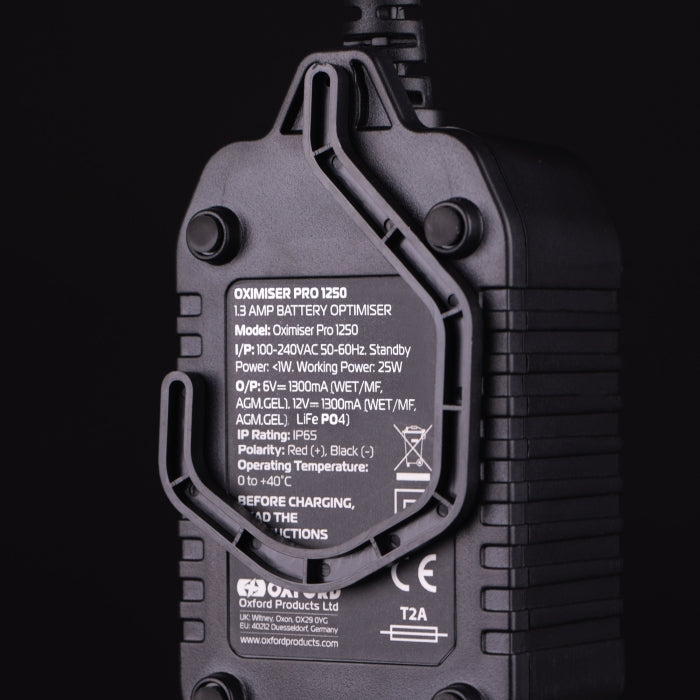 Oxford Oximiser Pro 1250 Battery Optimiser 6V & 12V Smart Charger 