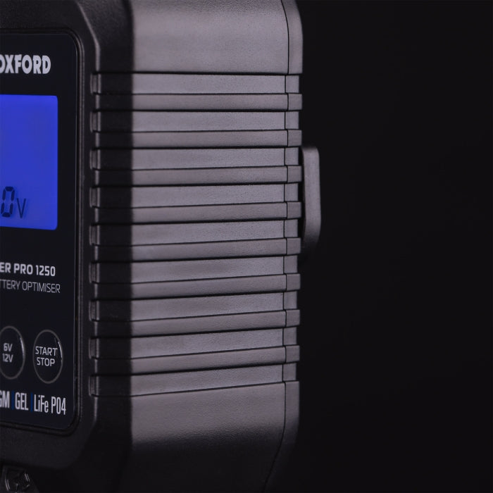 Oxford Oximiser Pro 1250 Battery Optimiser 6V & 12V Smart Charger 