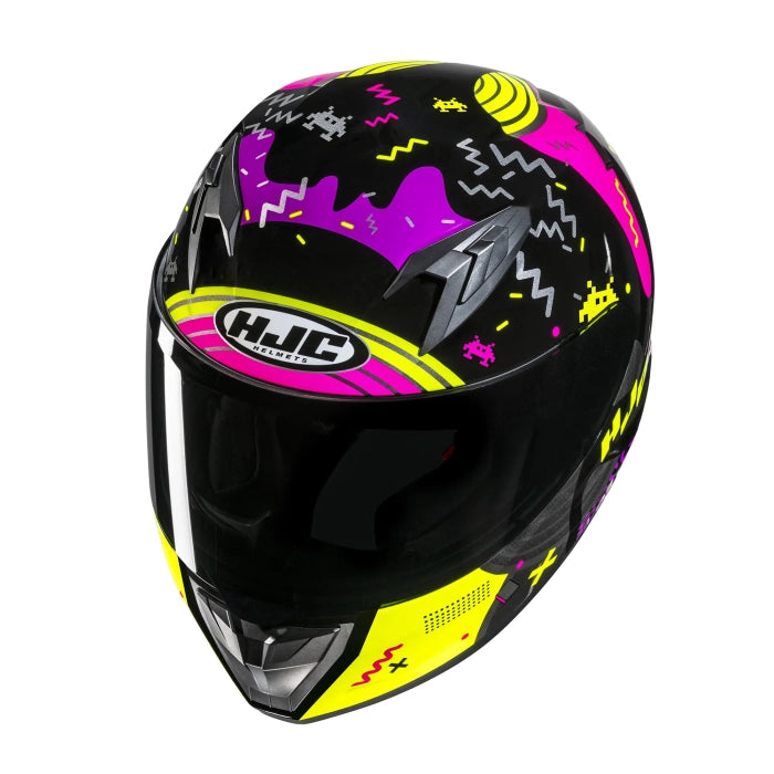 HJC Y10 Mika MC3H Kids Motorcycle Helmet Yellow